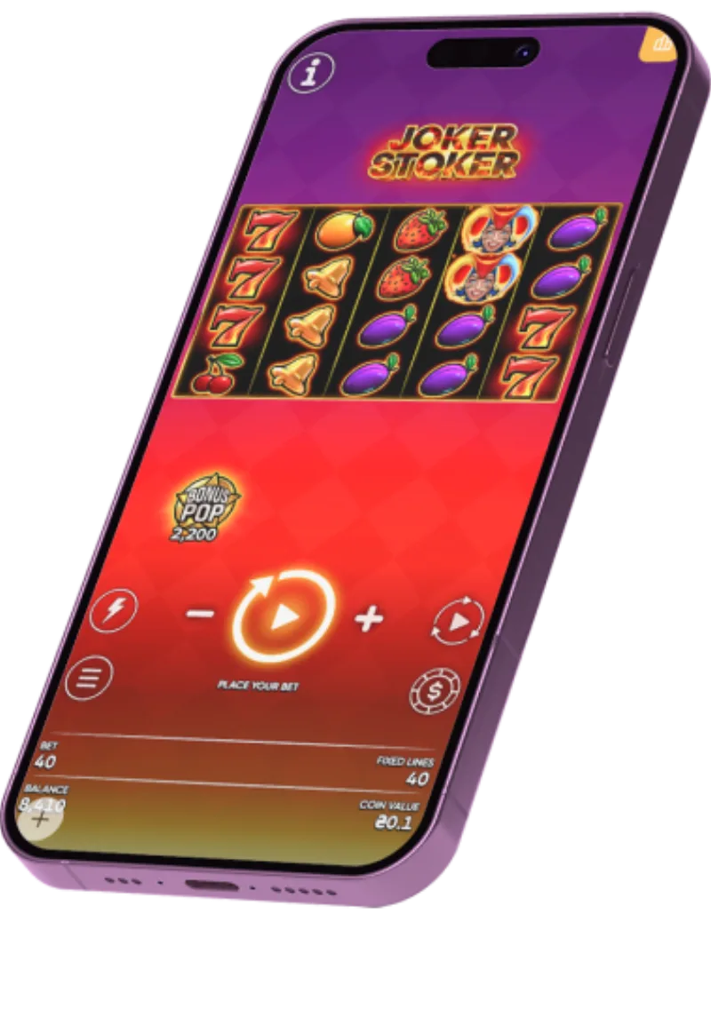 NV Casino na ekranie telefonu